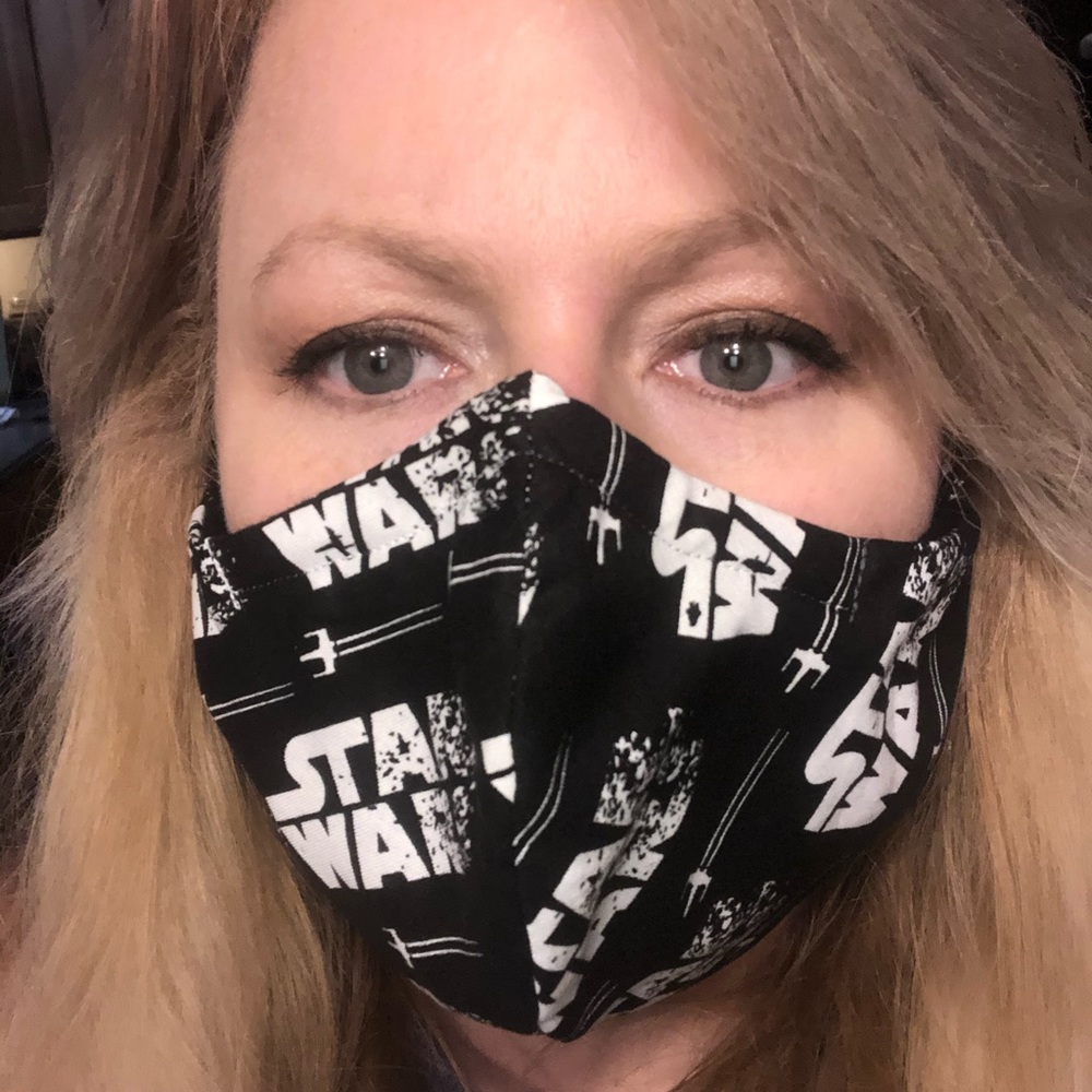 Star Wars Washable Face Mask With Filter Pocket